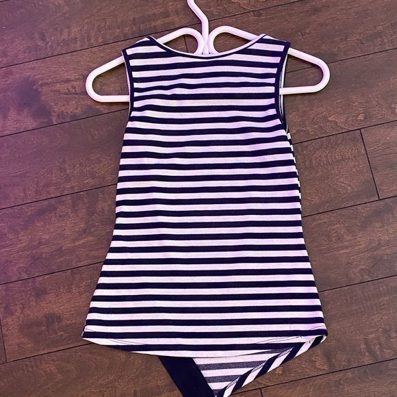 Ladies Twik stripes tank top - Picture 2 of 3